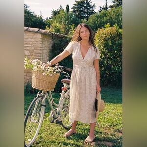 Christy Dawn | Dawn Dress in Crème Strawberry